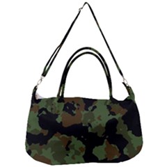 Beautiful Army Camo Pattern Removal Strap Handbag by Vaneshart