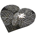 Black And White Plant Leaf Flower Pattern Line Black Monochrome Material Circle Spider Web Design Wooden Puzzle Heart View2
