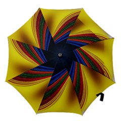 Abstract Spiral Wave Line Color Colorful Yellow Paper Still Life Circle Font Illustration Design Hook Handle Umbrellas (large)