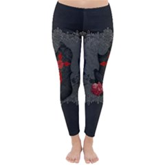 The Crows With Cross Classic Winter Leggings