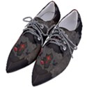 The Crows With Cross Women s Pointed Oxford Shoes View2