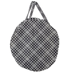 Sketchy Skulls Pattern Giant Round Zipper Tote by bloomingvinedesign