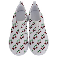 Cherries Pattern No Lace Lightweight Shoes