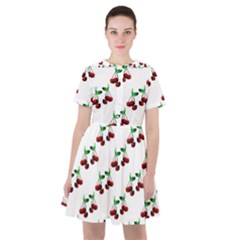 Cherries Pattern Sailor Dress by bloomingvinedesign