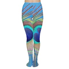 Nature Bird Wing Texture Animal Male Wildlife Decoration Pattern Line Green Color Blue Colorful Tights by Vaneshart