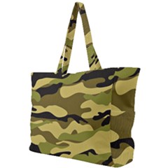 Fabric Army Camo Pattern Simple Shoulder Bag by Vaneshart