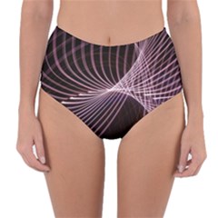 Light Sunlight Spiral Flower Line Color Electricity Circle Lightpaint Symmetry Shape  Macro   Reversible High-waist Bikini Bottoms by Vaneshart