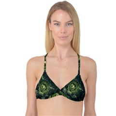 Plant Leaf Flower Green Produce Vegetable Botany Flora Cabbage Macro Photography Flowering Plant Reversible Tri Bikini Top by Vaneshart