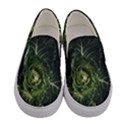 Plant Leaf Flower Green Produce Vegetable Botany Flora Cabbage Macro Photography Flowering Plant Women s Canvas Slip Ons View1