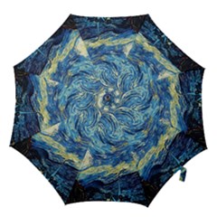 Starry Night Hook Handle Umbrellas (large) by Vaneshart