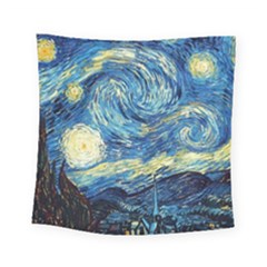 Starry Night Square Tapestry (small) by Vaneshart