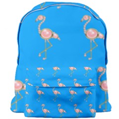 Flamenco Birds Exotic Nice Pink Giant Full Print Backpack by Mariart