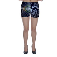 Music Treble Clef Minimal Skinny Shorts