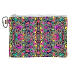 Abstract-a-7 Canvas Cosmetic Bag (xl) by ArtworkByPatrick