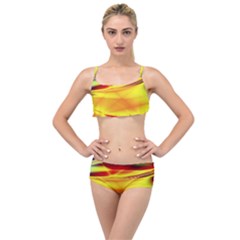 Color Concept Colors Colorful Layered Top Bikini Set