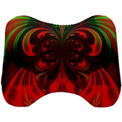 Digital Arts Fractals Futuristic Head Support Cushion by Wegoenart