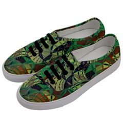 Design Background Concept Fractal Men s Classic Low Top Sneakers