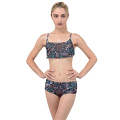 Art Artwork Fractal Digital Layered Top Bikini Set