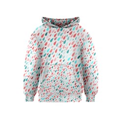 Rainy Day Pattern Kids  Pullover Hoodie by HelgaScand