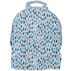 Rain Drops Mini Full Print Backpack by HelgaScand