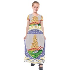 Seal Of United States Department Of Agriculture Kids  Short Sleeve Maxi Dress by abbeyz71