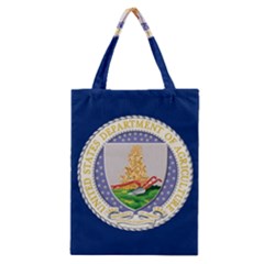 Flag Of United States Department Of Agriculture Classic Tote Bag by abbeyz71