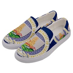 Flag Of United States Department Of Agriculture Men s Canvas Slip Ons by abbeyz71