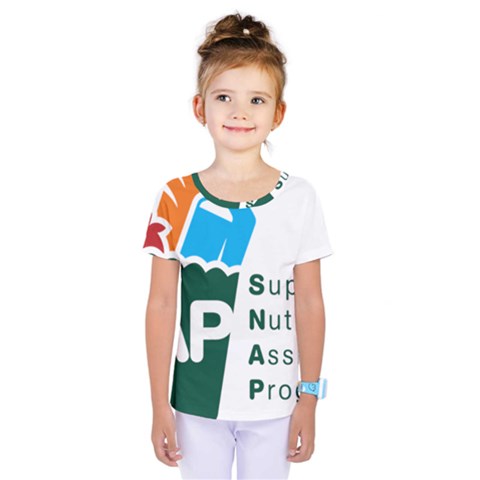 Logo Of Supplemental Nutrition Assistance Program Kids  One Piece Tee by abbeyz71