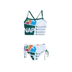 Logo Of Supplemental Nutrition Assistance Program Girls  Tankini Swimsuit by abbeyz71