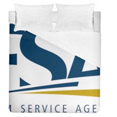 Logo Of Farm Service Agency Duvet Cover (queen Size) by abbeyz71