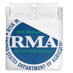 Logo Of Usda Risk Management Agency, 1996-2004 Duvet Cover (queen Size) by abbeyz71