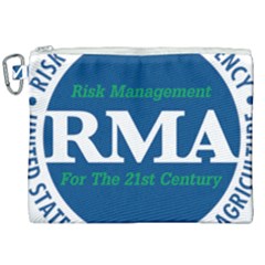 Logo Of Usda Risk Management Agency, 1996-2004 Canvas Cosmetic Bag (xxl) by abbeyz71