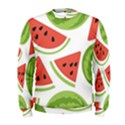 Watermelon Juice Auglis Clip Art Watermelon Men s Sweatshirt View1