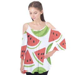 Watermelon Juice Auglis Clip Art Watermelon Flutter Tees