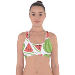 Watermelon Juice Auglis Clip Art Watermelon Cross Back Hipster Bikini Top  by Vaneshart