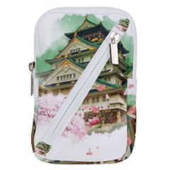 Osaka Castle Nagoya Castle Kumamoto Castle Belt Pouch Bag (small) by Vaneshart