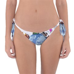 Earth Rocket Vector Earth Reversible Bikini Bottom