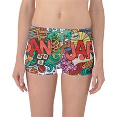 Earthquake And Tsunami Drawing Japan Illustration Boyleg Bikini Bottoms