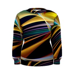 Lines Stripes Colorful Abstract Background Color Women s Sweatshirt