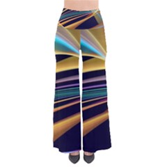 Lines Stripes Colorful Abstract Background Color So Vintage Palazzo Pants