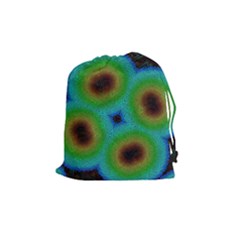 Kaleidoscope Art Unique Design Drawstring Pouch (medium)