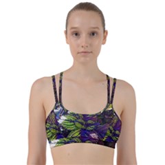 Dark Coleus Line Them Up Sports Bra by Riverwoman