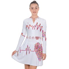 Electra Long Sleeve Panel Dress by Ipsum