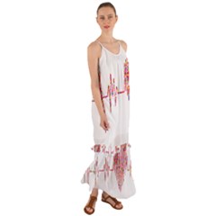 Electra Cami Maxi Ruffle Chiffon Dress