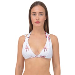 Electra Double Strap Halter Bikini Top