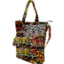 Ethnic Patchwork Shoulder Tote Bag View1