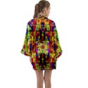 Abstract 19 Long Sleeve Satin Kimono View2