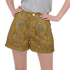 A Star In Golden Juwels Ripstop Shorts by pepitasart