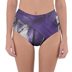 Violet Reversible High-waist Bikini Bottoms by WILLBIRDWELL