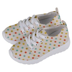 Polka Dots Dot Spots Kids  Lightweight Sports Shoes by Vaneshart